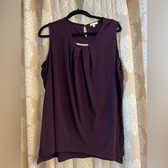 EUC sleeveless top by 89th & Madison size 1x - Picture 1 of 4